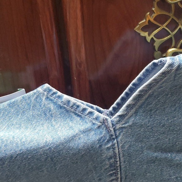 NWT denim mini dress - Picture 3 of 7